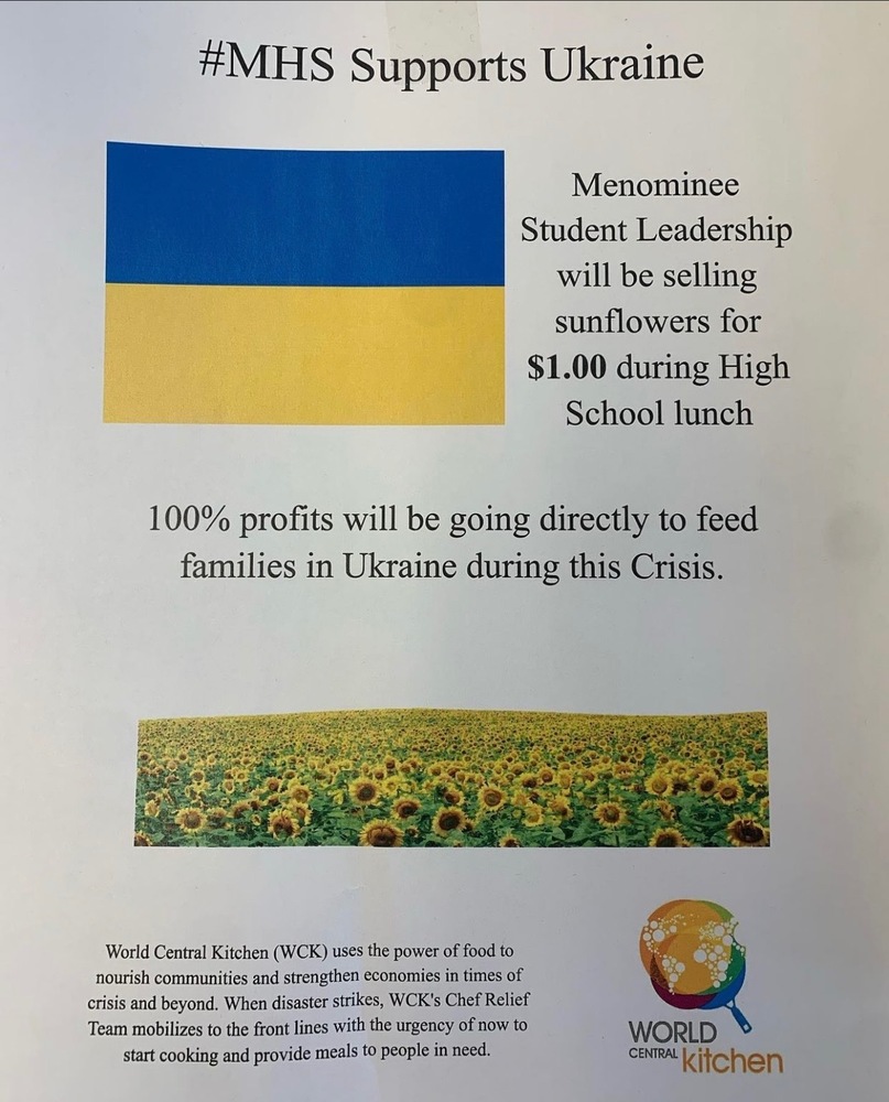 MHS Supports Ukraine World Center Kitchen 