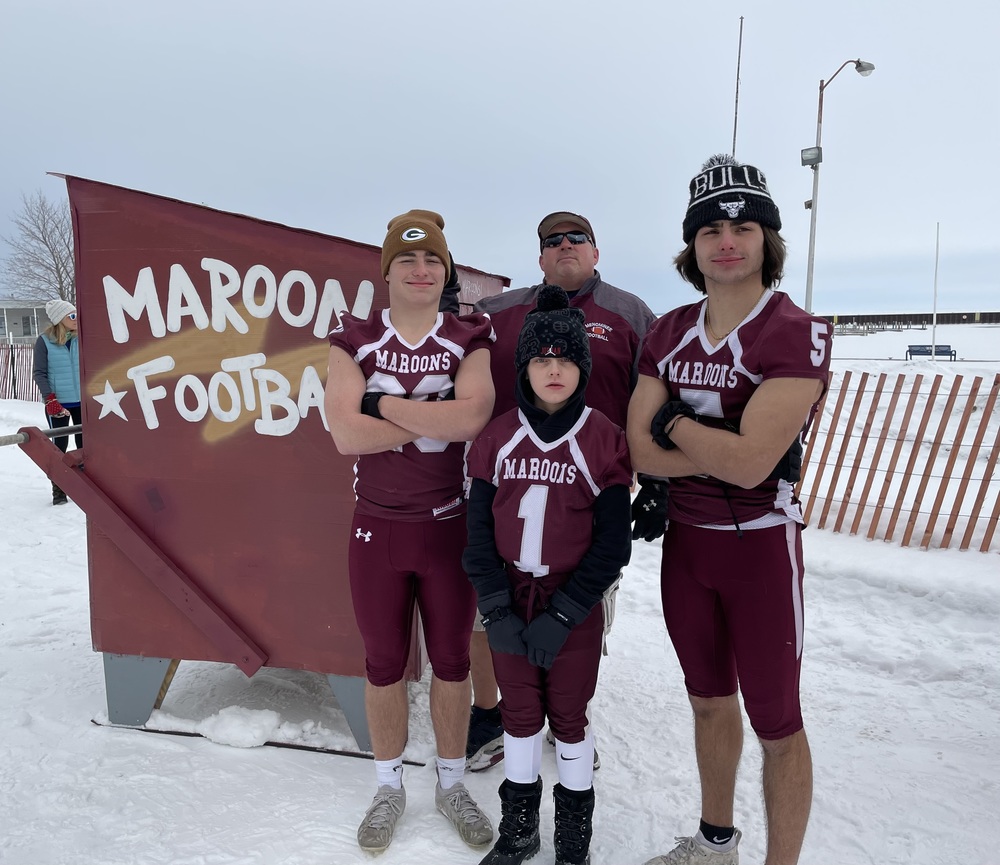 Maroon Football Won The Outhouse Race Menominee Area Public Schools