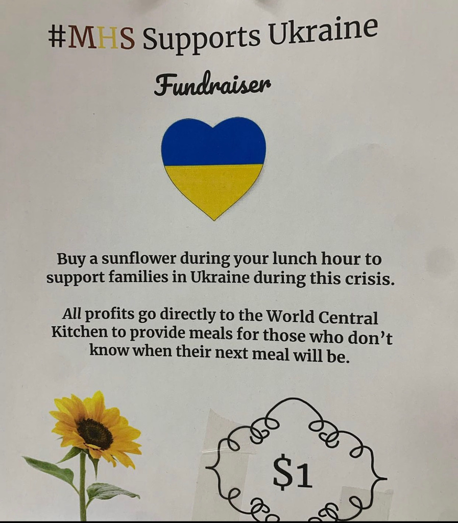 MHS Supports Ukraine